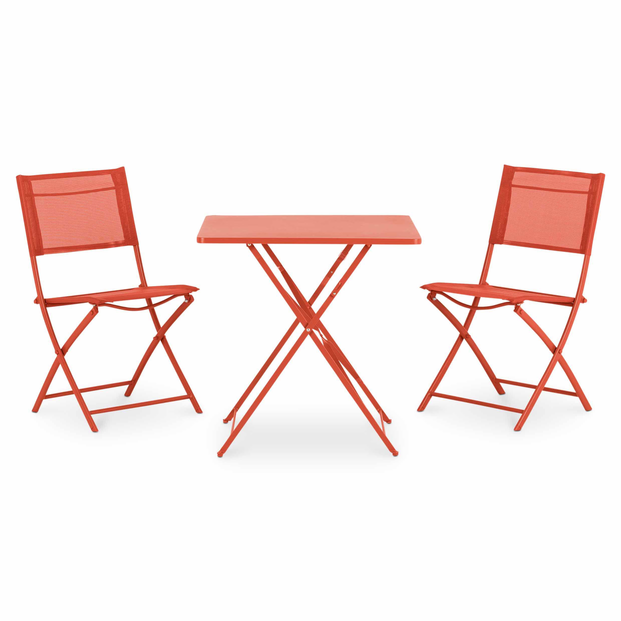 Saba Metal 2 Table & chair set