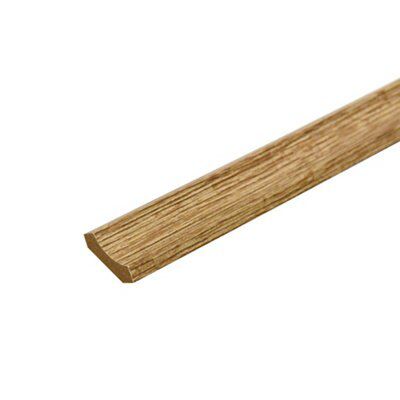 Oak effect Scotia trim, 200cm