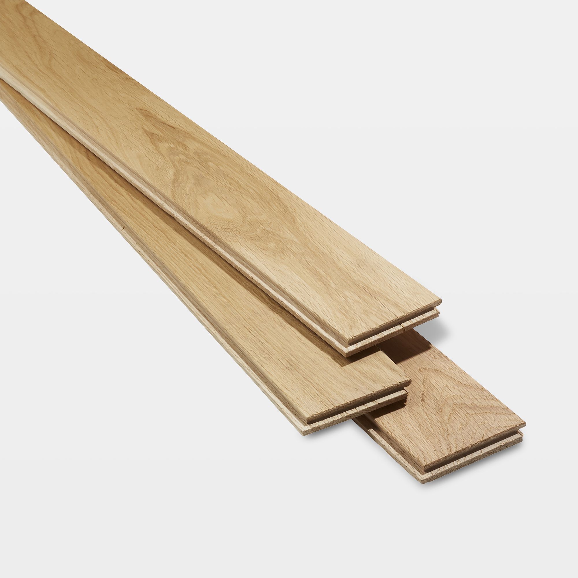 GoodHome Visby Natural Oak Solid wood flooring, 1.3m² Pack | DIY at B&Q