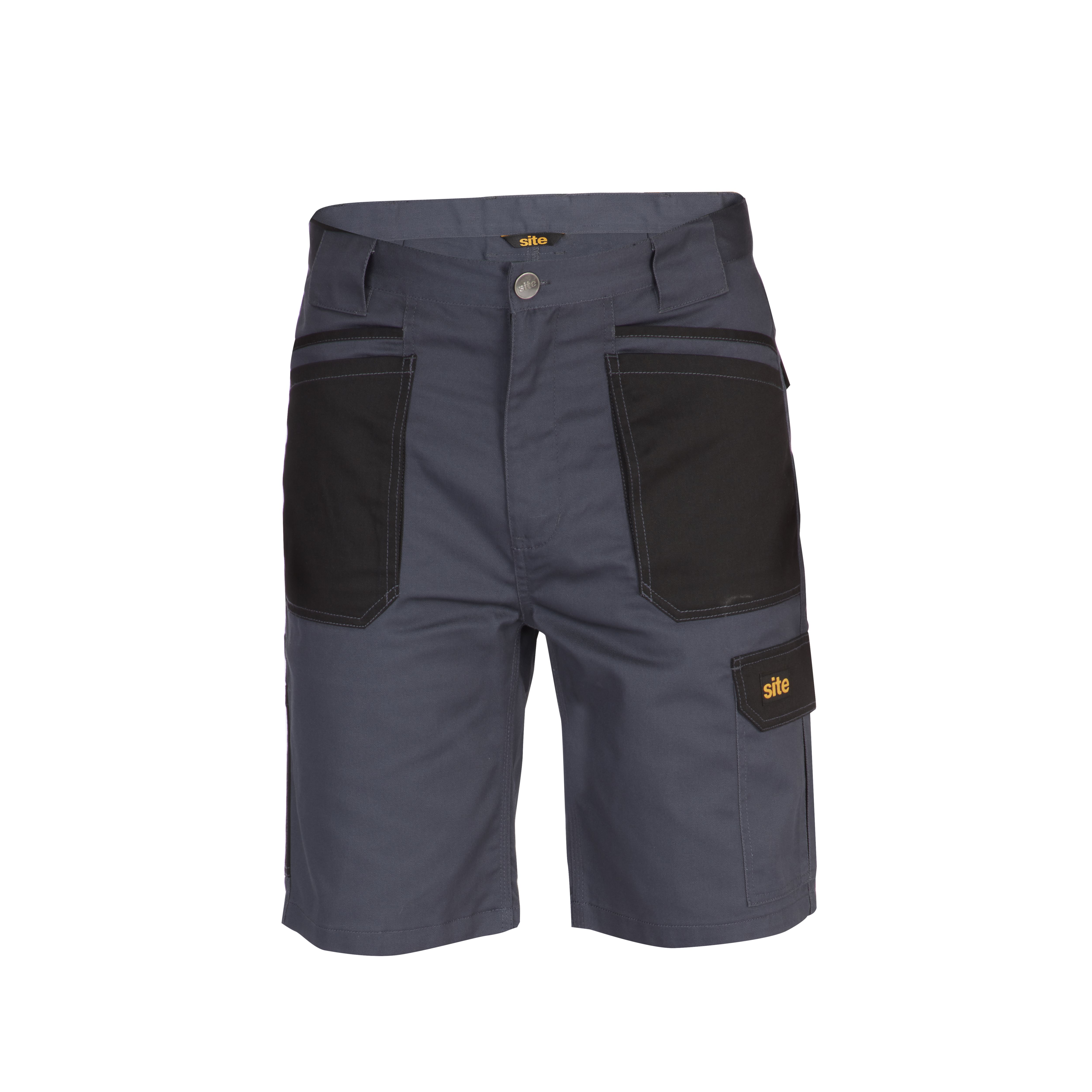 Site Harrier Black & Grey Shorts W34"
