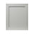 GoodHome Alpinia Matt grey painted wood effect shaker Highline Cabinet door (W)600mm (H)715mm (T)18mm