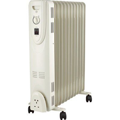 Electric 2400W Cream Convector heater