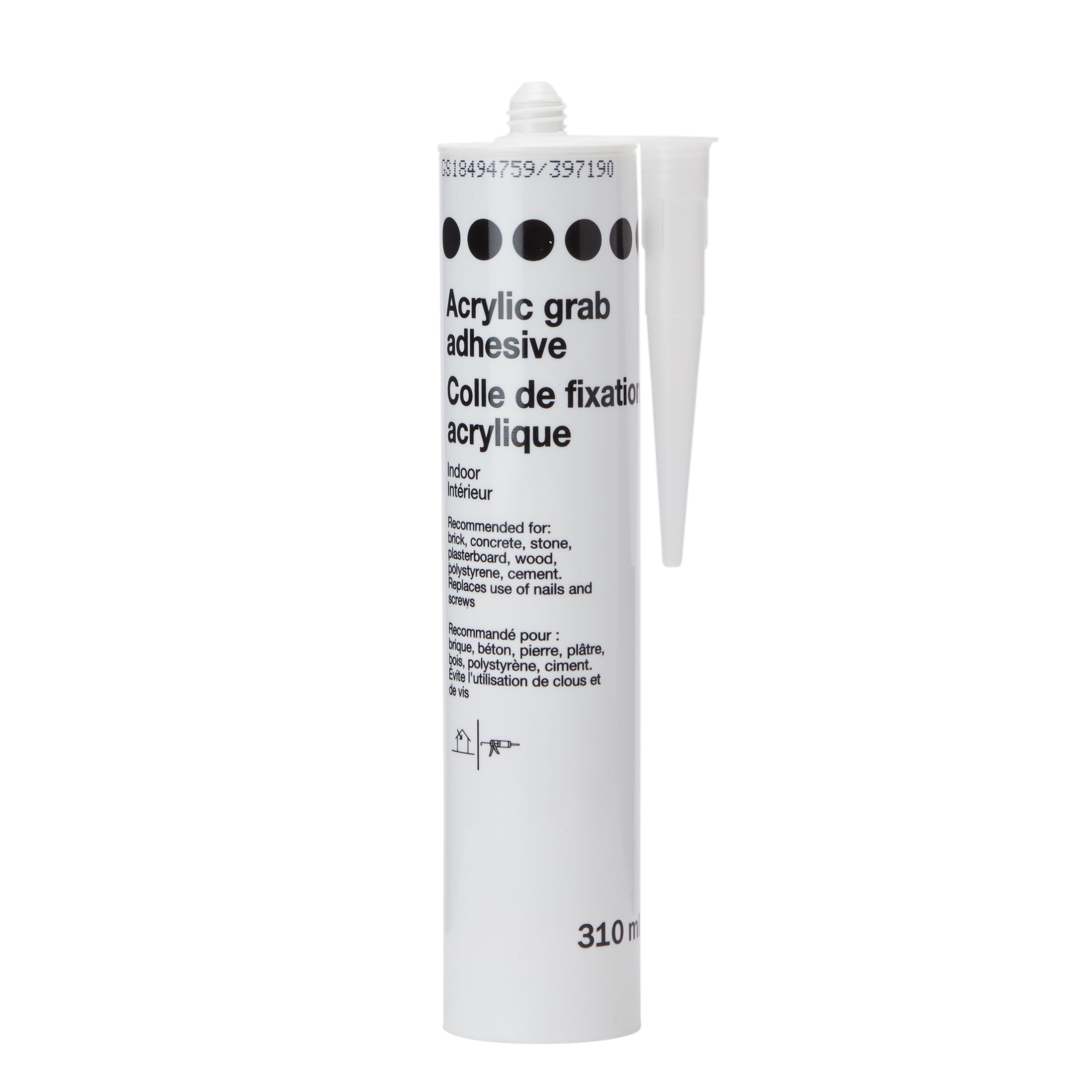 Solvent-free Grab adhesive 0.31L