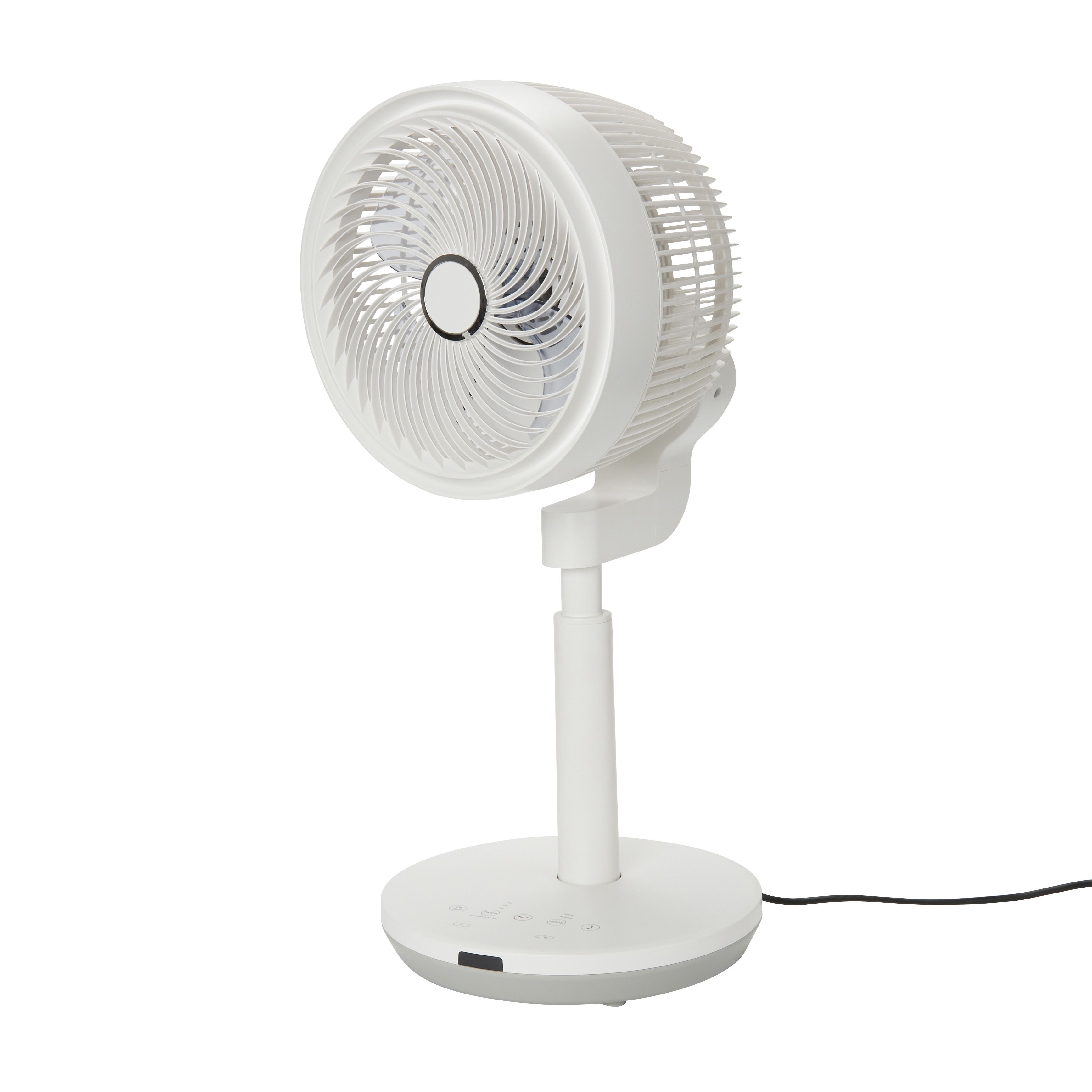 Blyss White 10" 60W Desk Fan