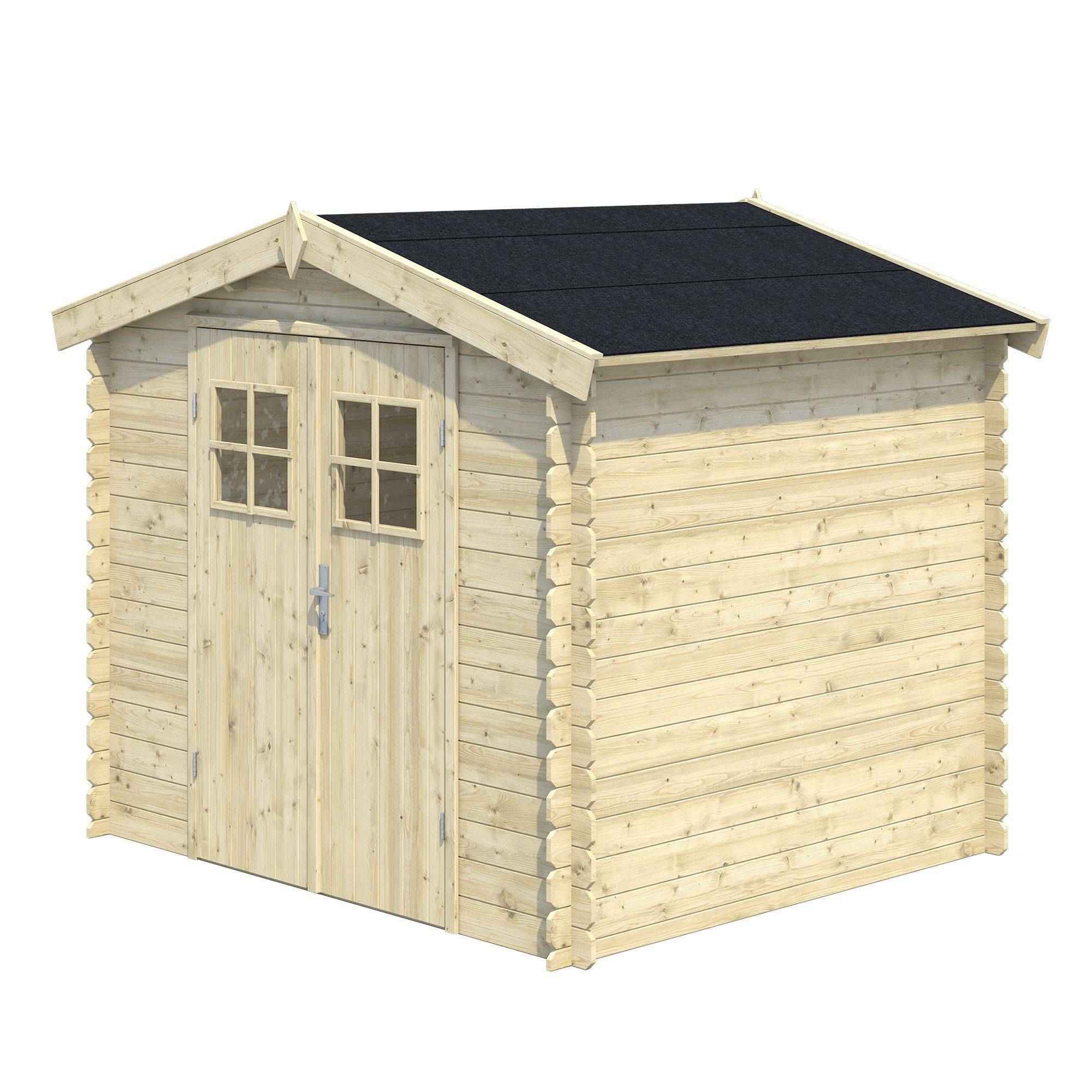 Blooma Mokau 7x6 Apex Tongue & groove Wooden Shed