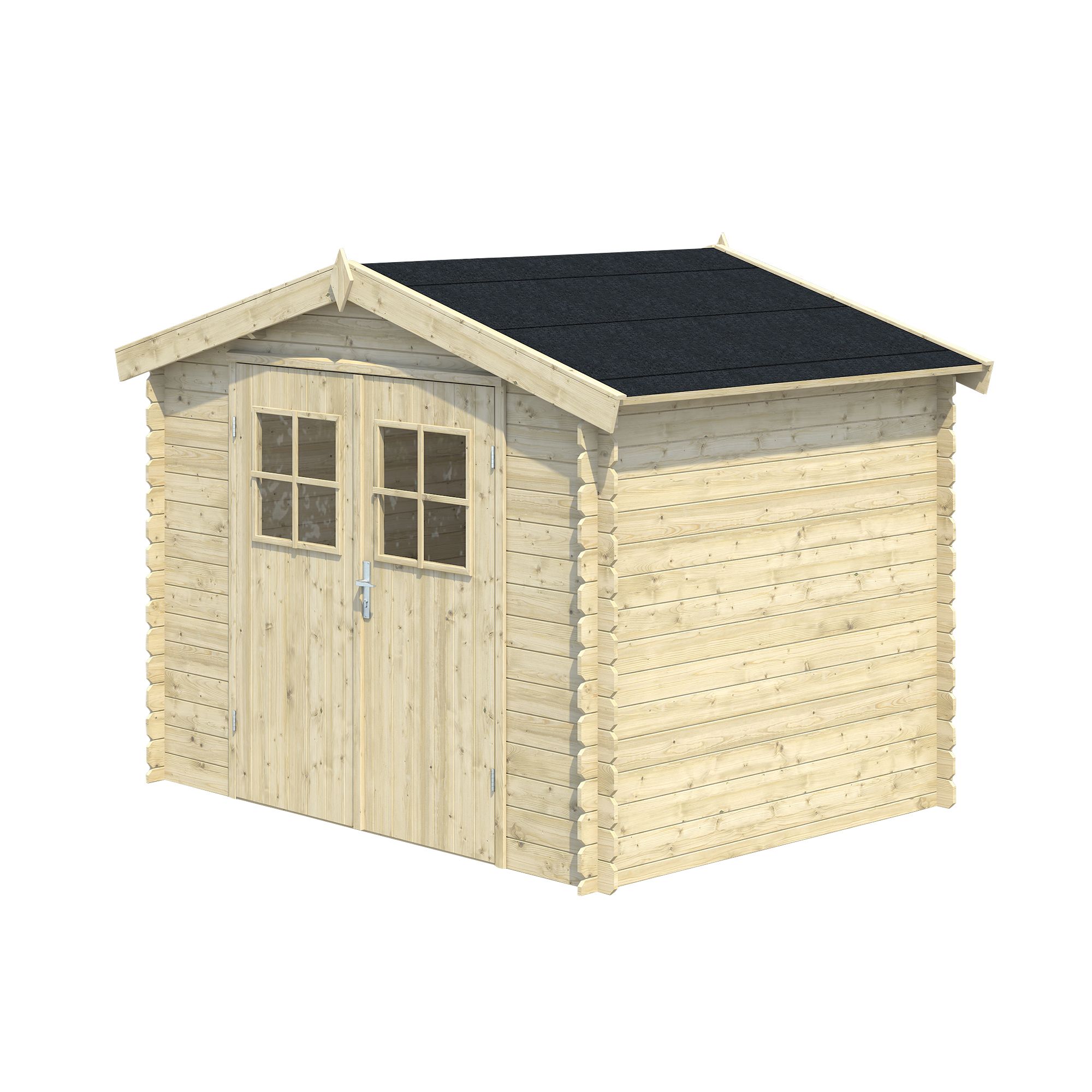 Blooma Mokau 8x6 Apex Tongue & groove Wooden Shed