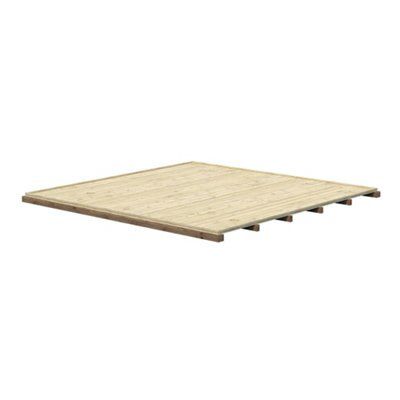 GoodHome 7.3x7.3 Timber Shed base