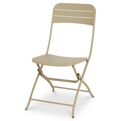 Aronie Grey Metal Chair