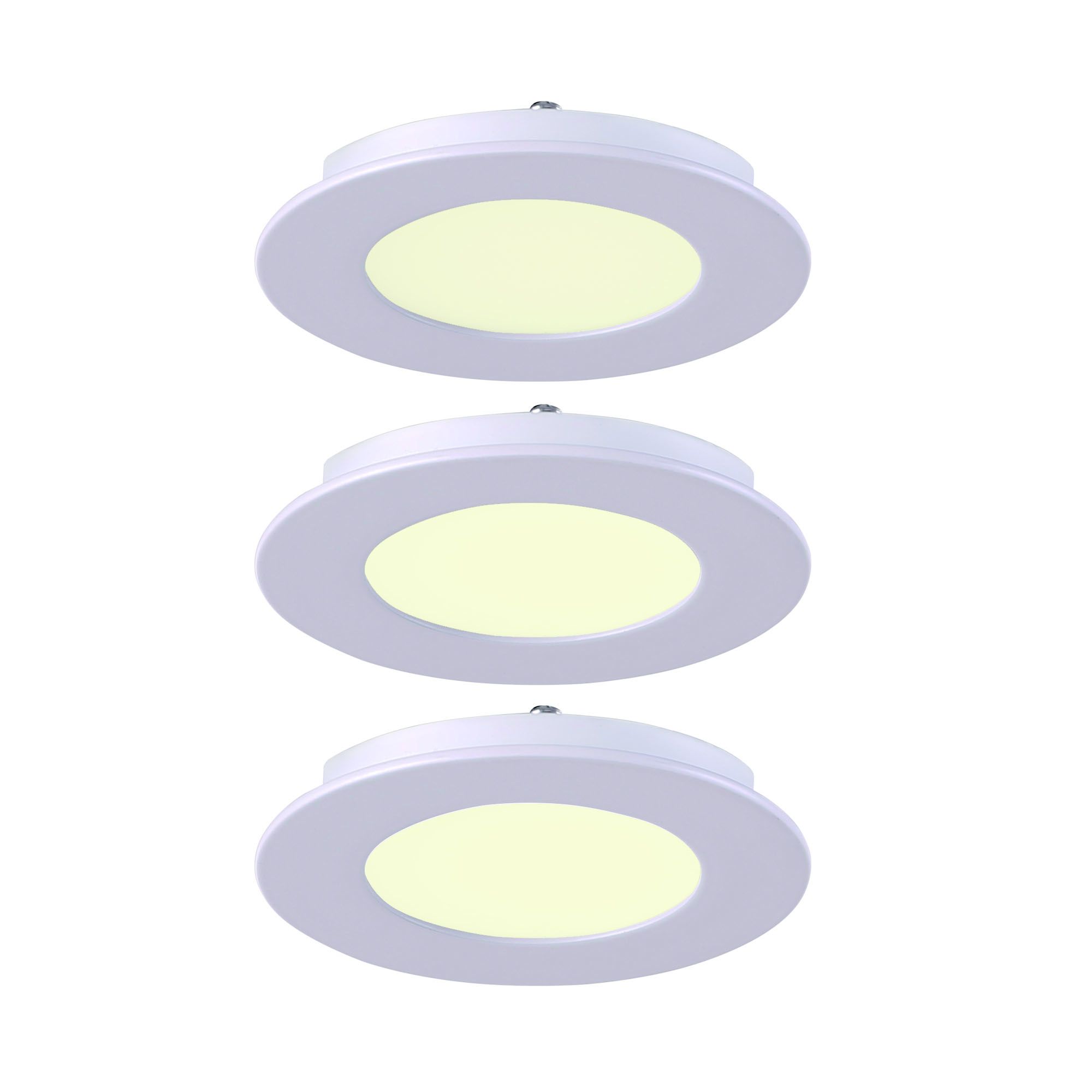 Colours Maia Downlight 4.5W, 3 Pack