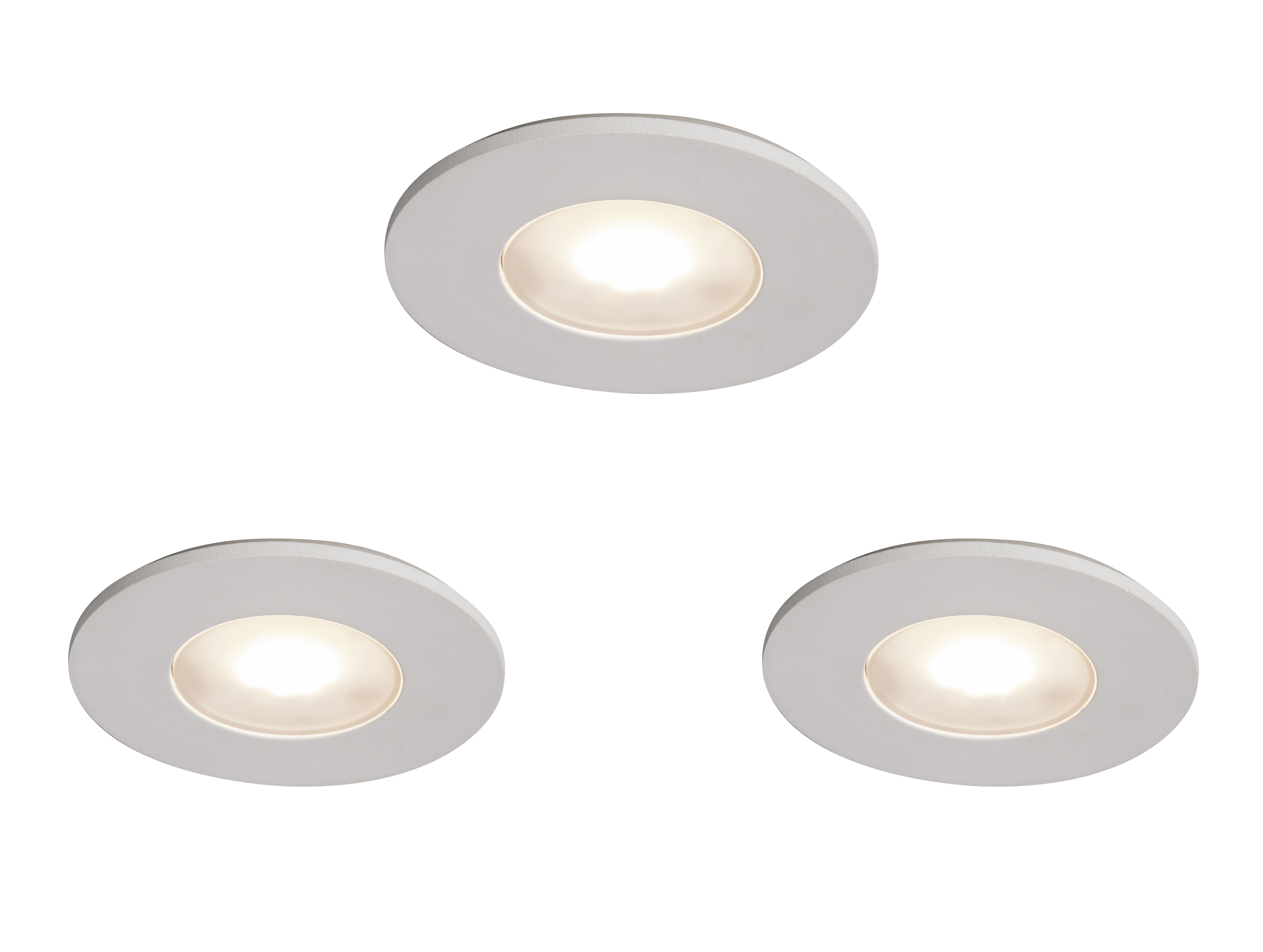 Colours Minos Downlight 4.5W, 3 Pack