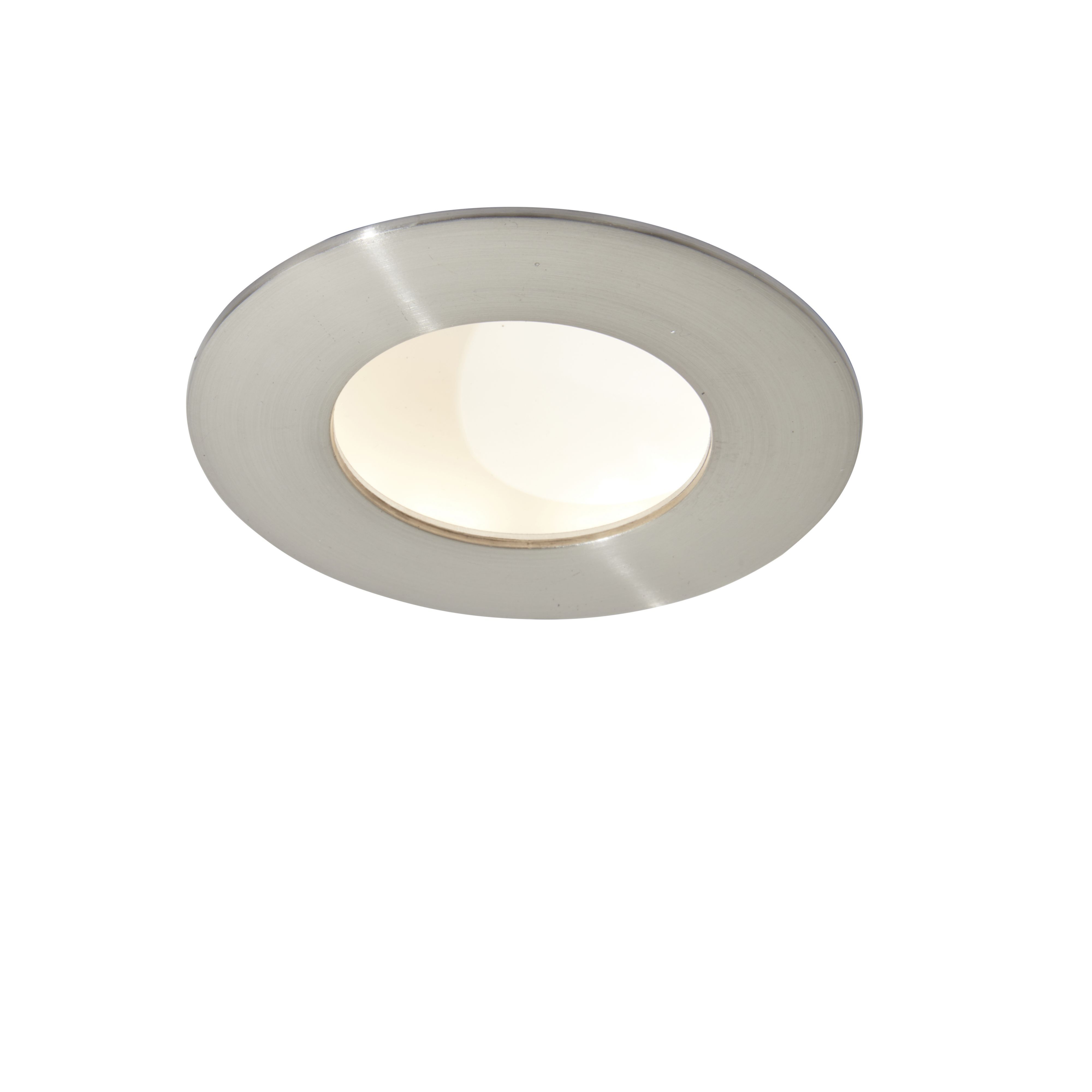 Colours Brushed chrome Recessed downlight 9.6 W
