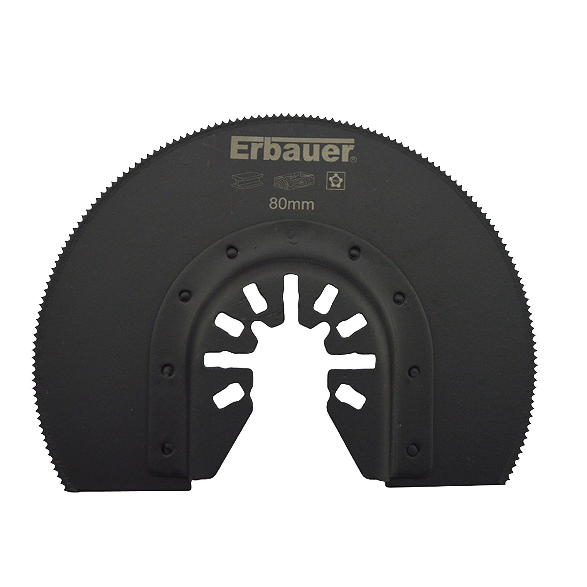 B & Q Erbauer Segmented cutting blade (Dia)89mm Multi tool accessories