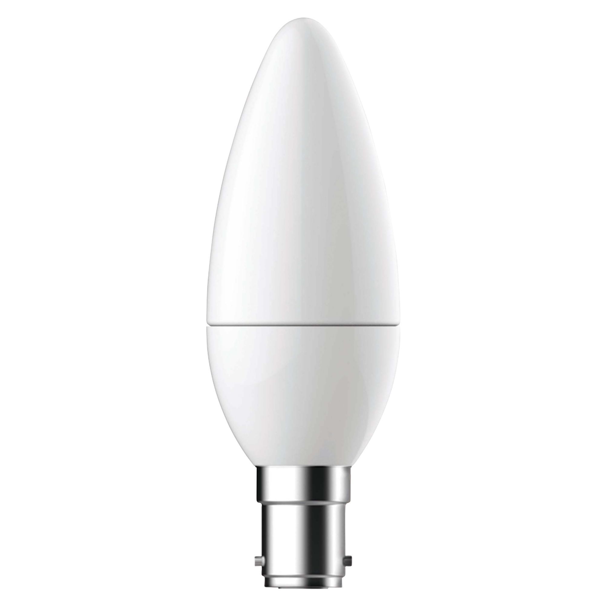 Diall B15 5.9W 470lm Candle LED Light bulb