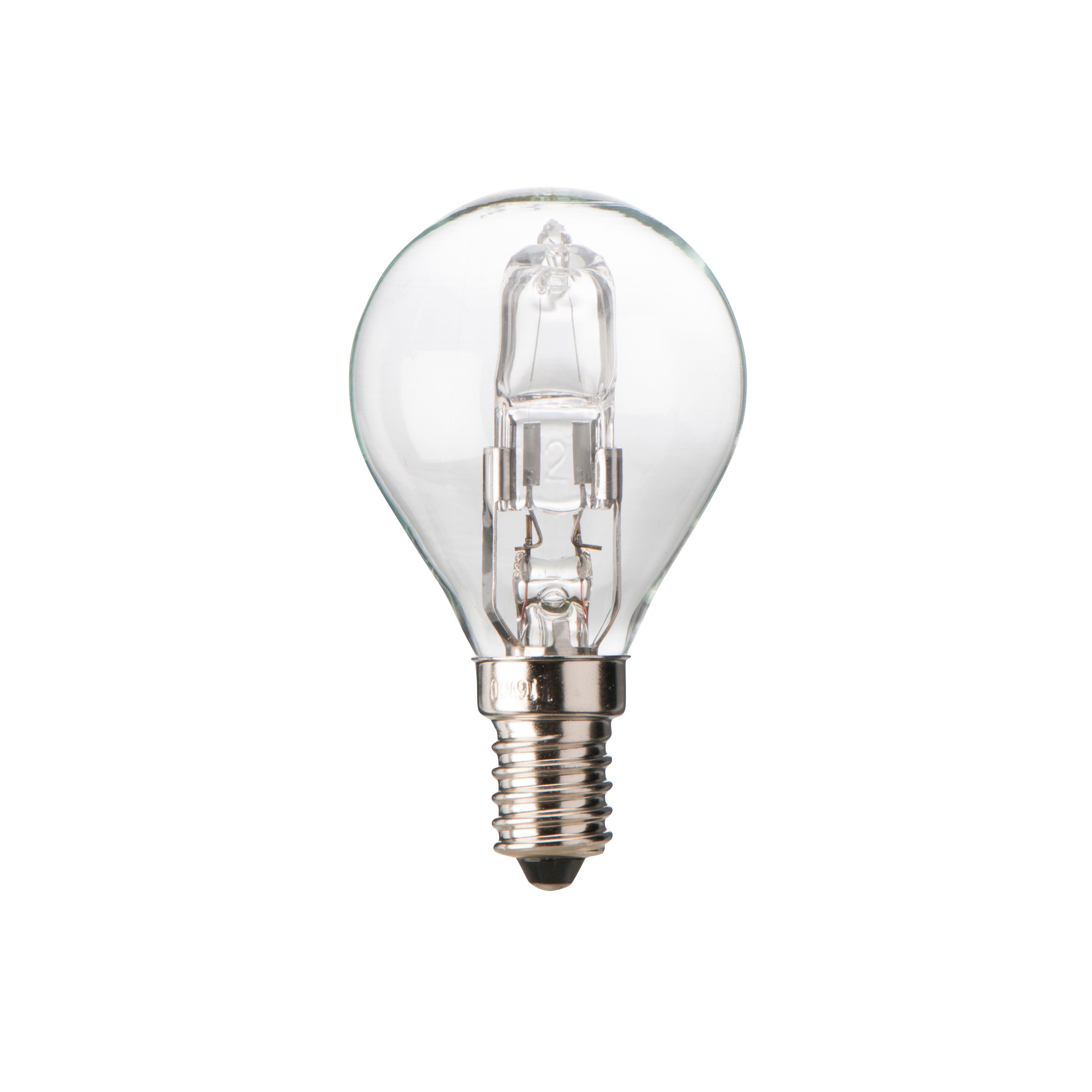 Diall E14 19W Halogen Dimmable Light bulb, Pack of 3