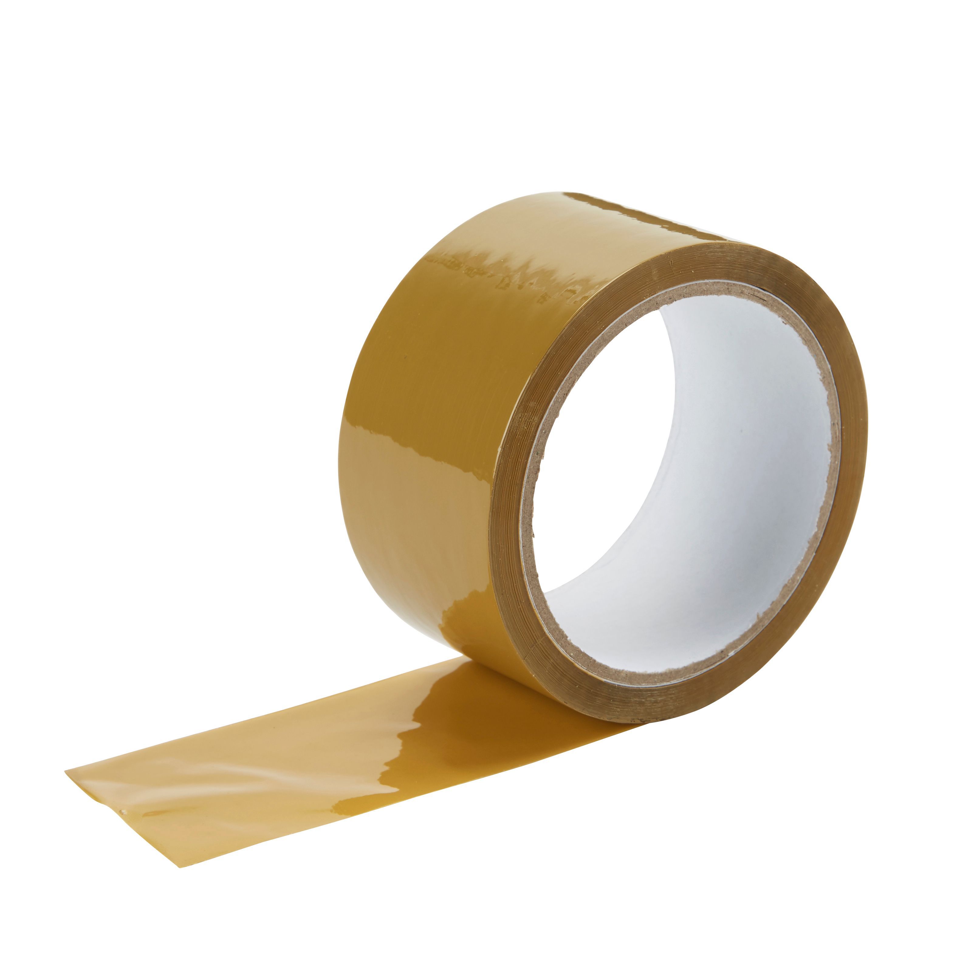 Diall Brown Packing Tape (L)50M (W)50mm