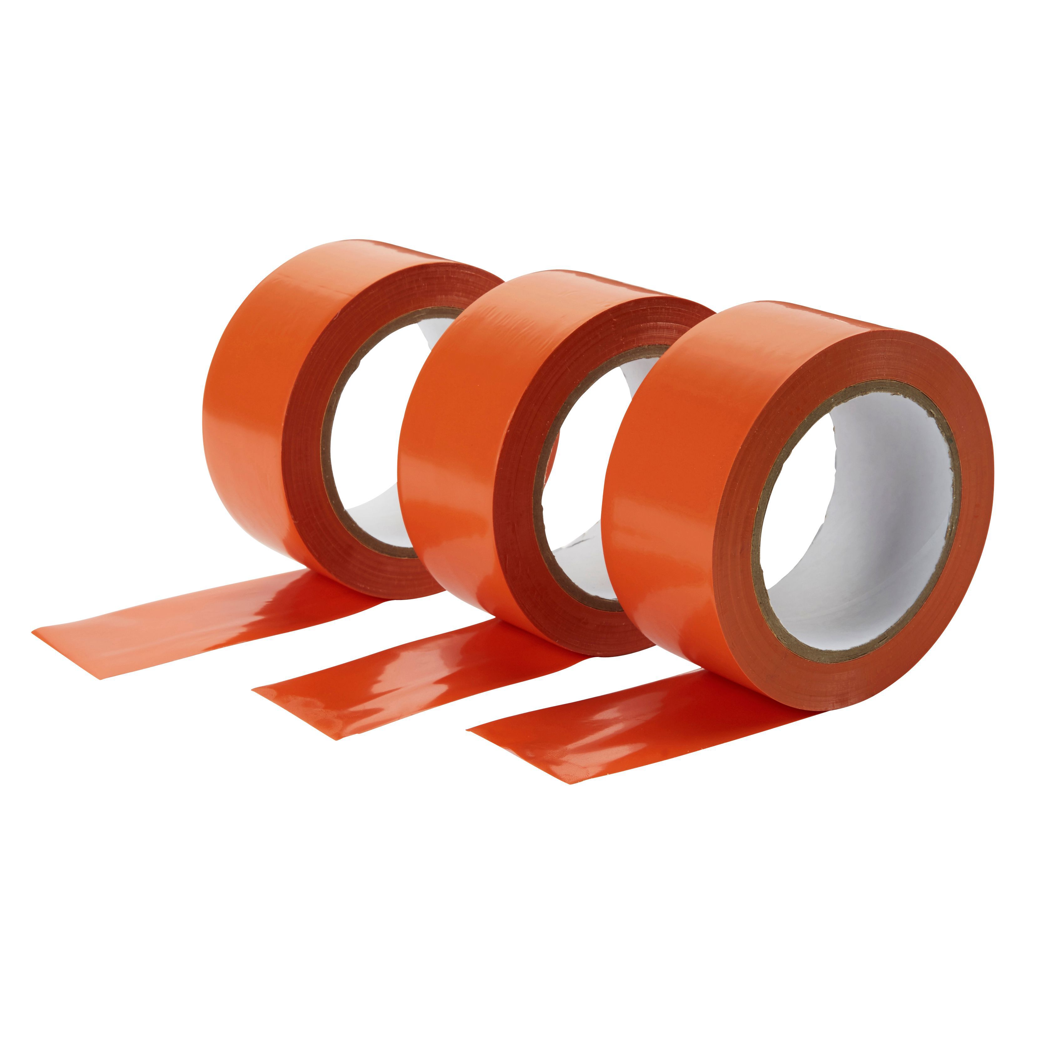 Orange Repair Tape (L)33M (W)50mm, Pack Of 3