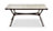 Blooma Sofia Brown Metal 6 seater Table