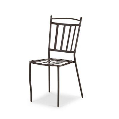 Sofia Brown Metal Chair