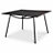 Blooma Adelaide Grey Metal 4 seater Table