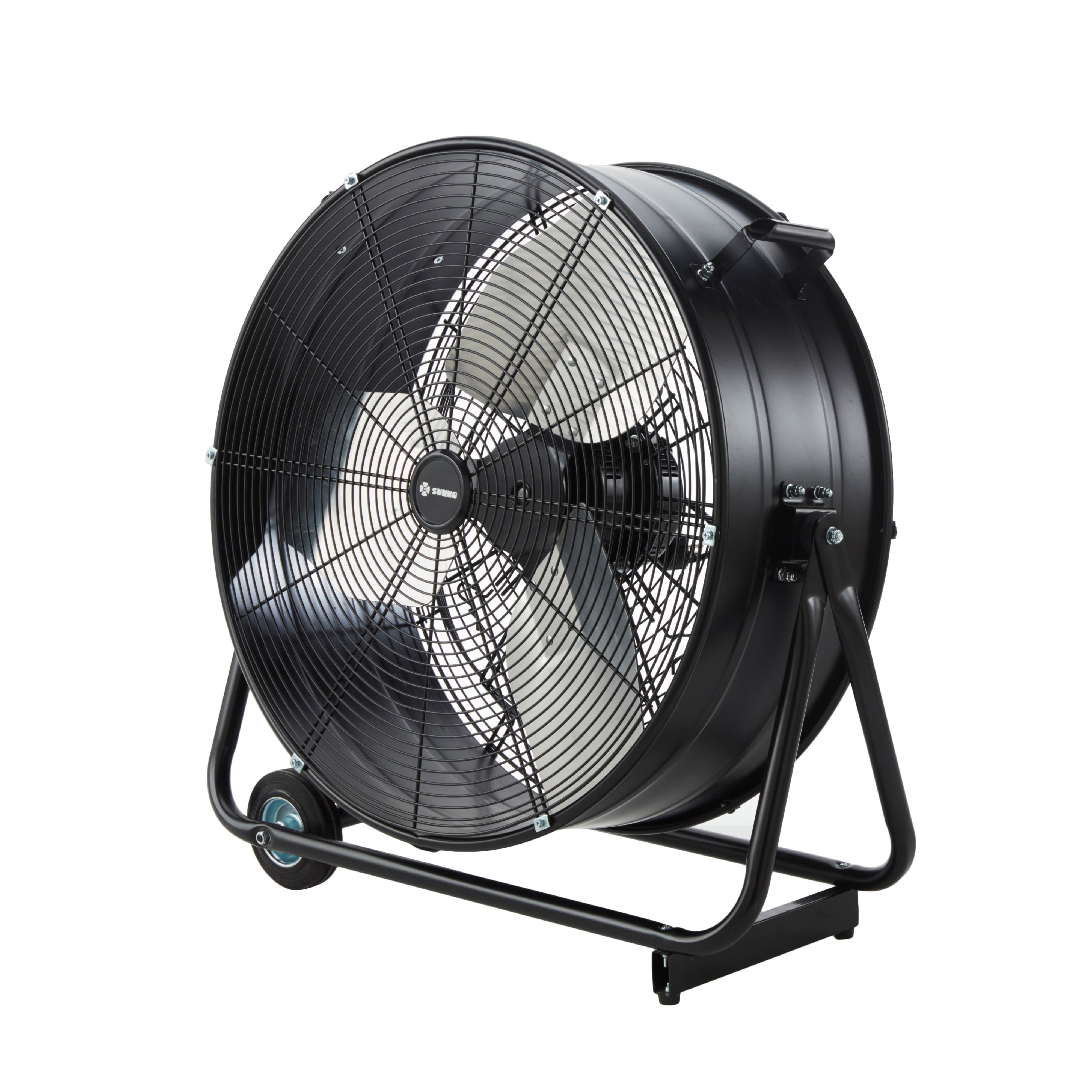 Black 24" 330W Industrial Fan