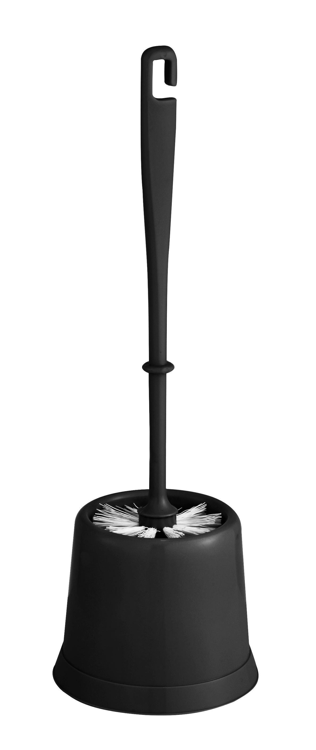 Cooke & Lewis Palmi Black Toilet brush & holder