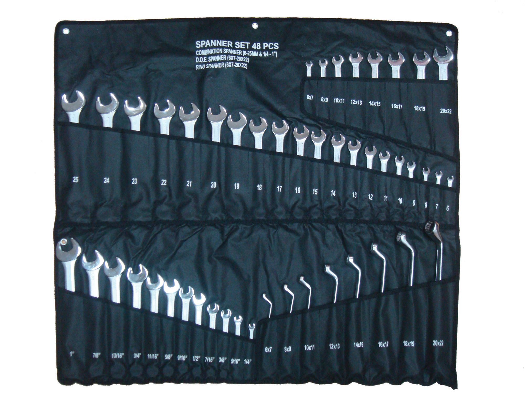 38122 Combination spanners, Set DIY at B&Q