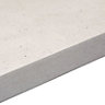 38mm Astral dove Grey Stone effect Laminate Square edge Kitchen Worktop, (L)2000mm