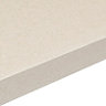 38mm Aura Gloss White Granite effect Laminate Square edge Kitchen Worktop, (L)3000mm