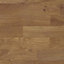 38mm Colmar oak Wood effect Laminate Round edge Kitchen Worktop, (L)2000mm