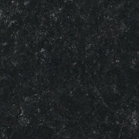 38mm Lima Matt Black Granite effect Laminate Square edge Kitchen Worktop, (L)3000mm