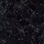 38mm Midnight Satin Black Granite effect Laminate Round edge Kitchen Worktop, (L)3600mm