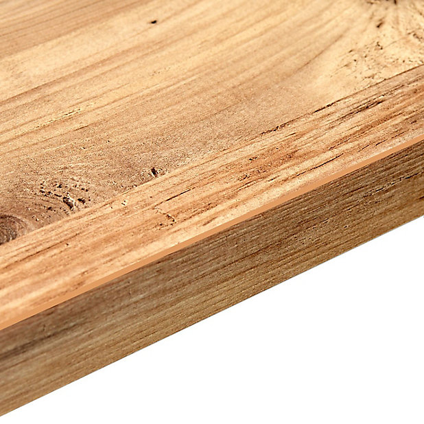 Warm Oak  effect Kitchen Worktop 40mm Laminate Oak EFFECT 3m 600mm 40mm 
