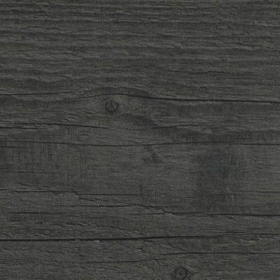 38mm Mountain timber Black Wood effect Laminate Square edge Kitchen Worktop, (L)2000mm