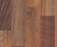 38mm Oak woodmix Wood effect Laminate Round edge Kitchen Worktop, (L)3000mm