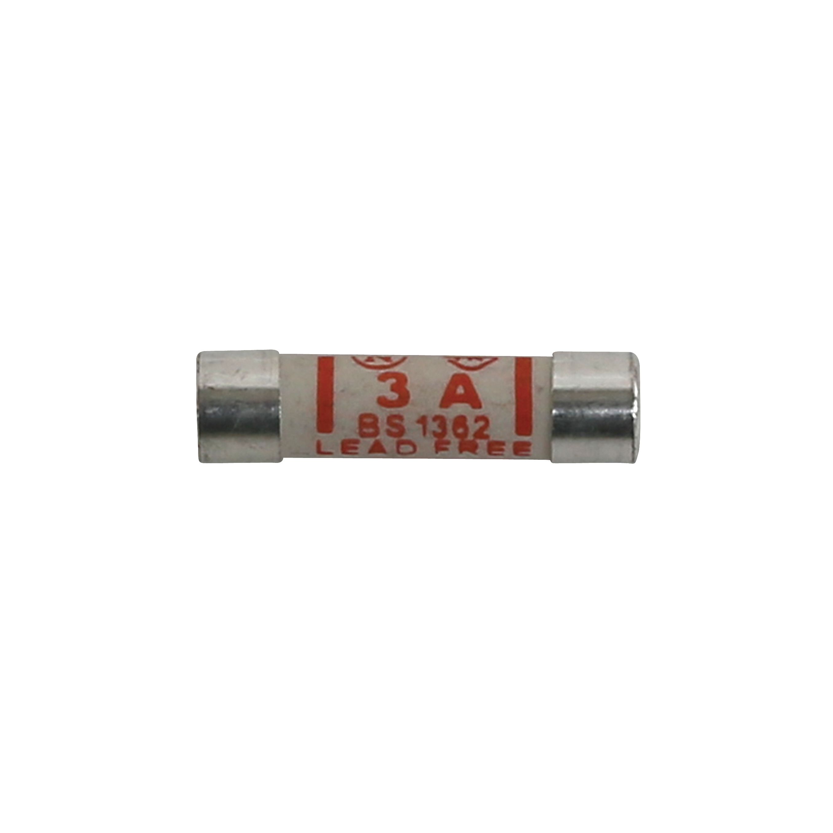 3A Fuse (Dia)6.3mm, Pack of 4