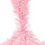 3ft Orelle Pink tinsel Pink Wrapped Full Artificial Christmas tree