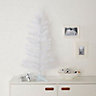 3ft Orelle White tinsel White Wrapped Full Artificial Christmas tree