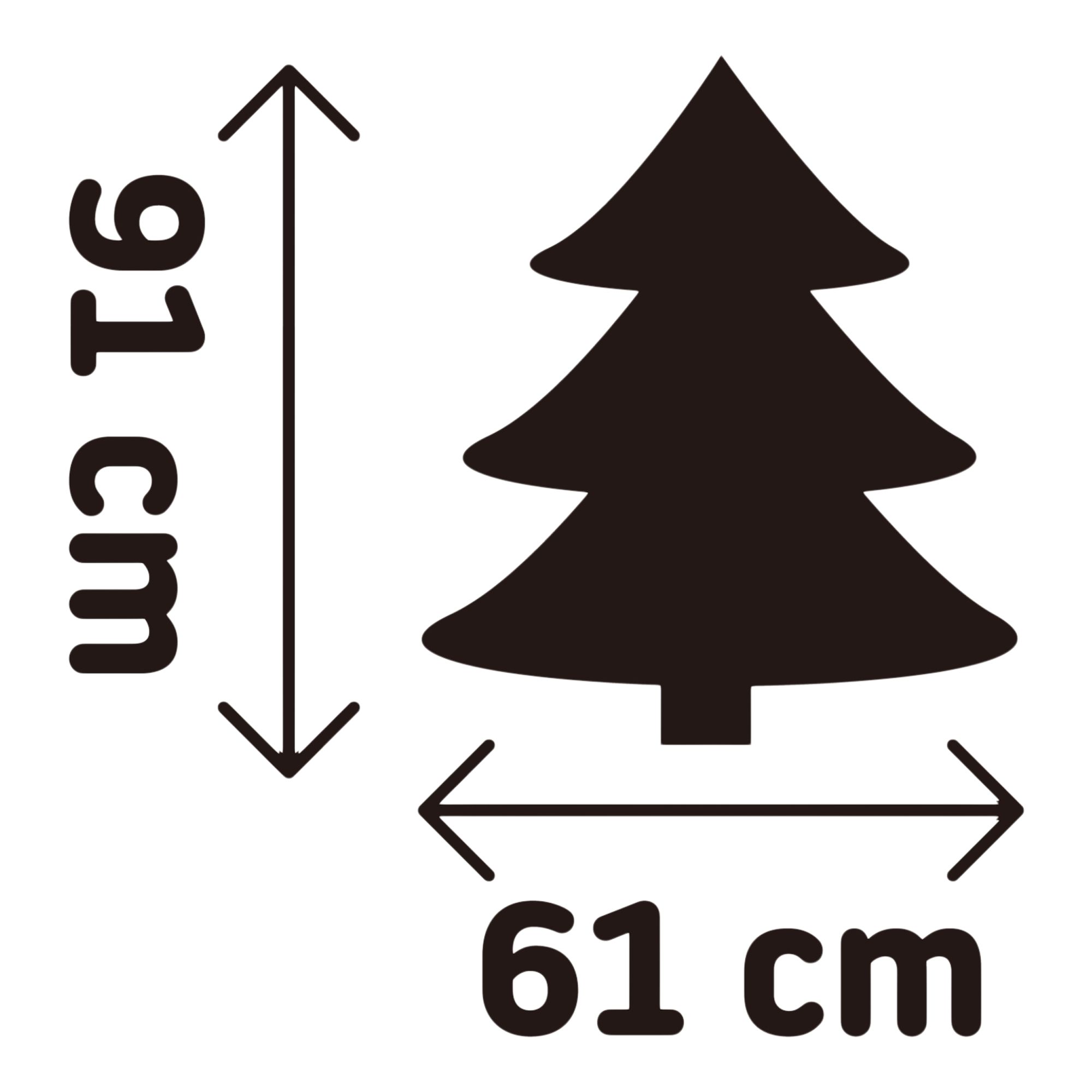 3ft Slim Blitzen Warm white LED Potted Pre-lit Frosted effect Artificial Christmas tree - Green