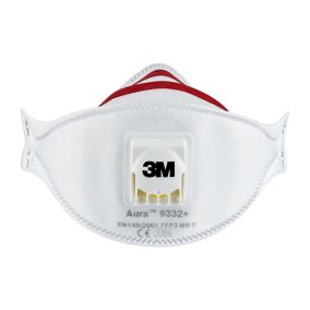 3M Aura Disposable dust mask 9332+