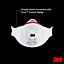 3M Aura FFP3 Valved Disposable dust mask 9332+
