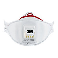 3M Aura FFP3 Valved Disposable dust mask 9332+