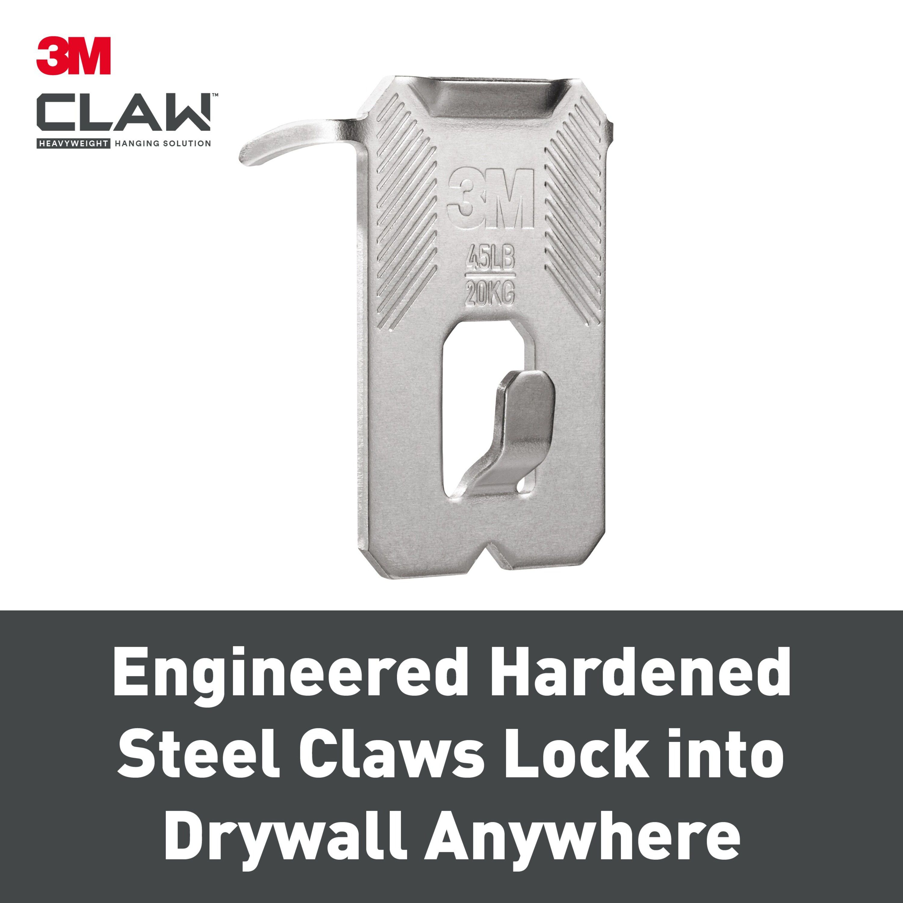 3M Claw Drywall Picture hanger (H)41mm (W)28mm - 5