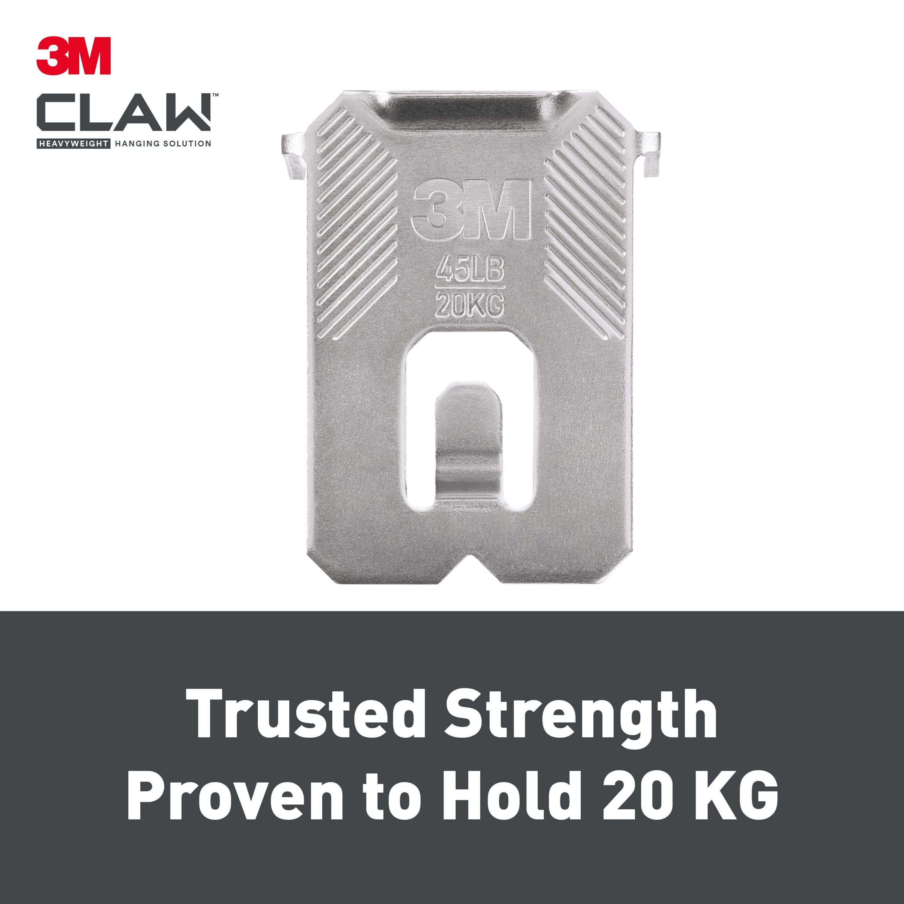 3M Claw Drywall Picture hanger (H)41mm (W)28mm - 7