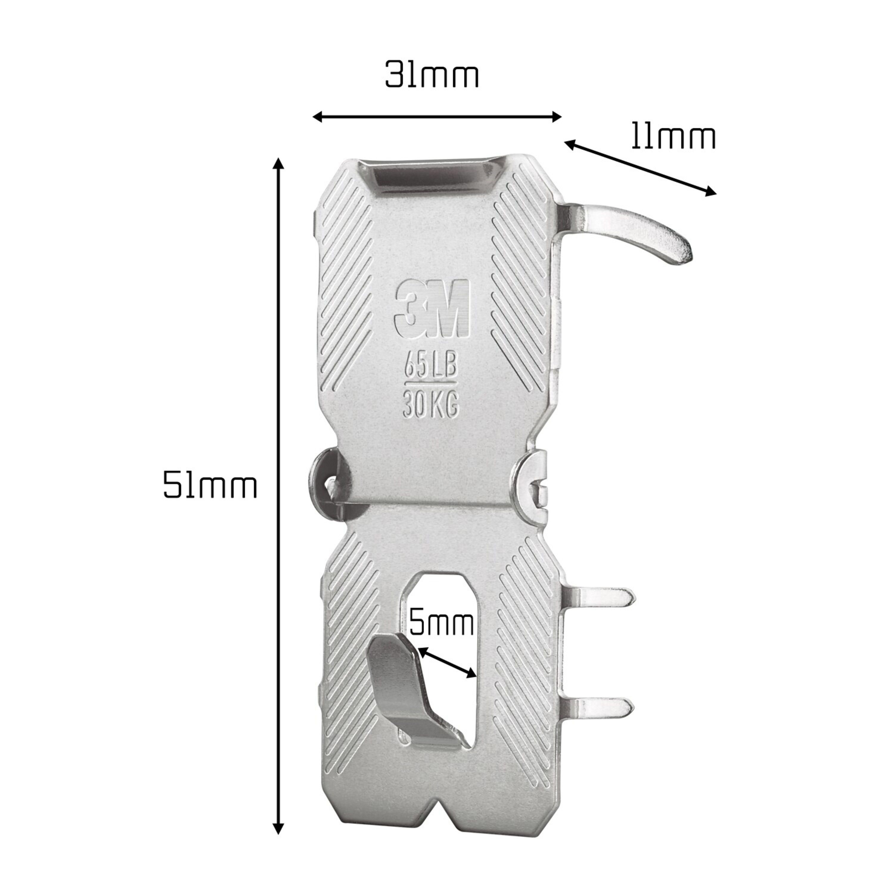 3M Claw Drywall Picture hanger (H)51mm (W)31mm - 8