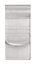 3M Command Clear & white Plastic Adhesive clip, Pack of 6