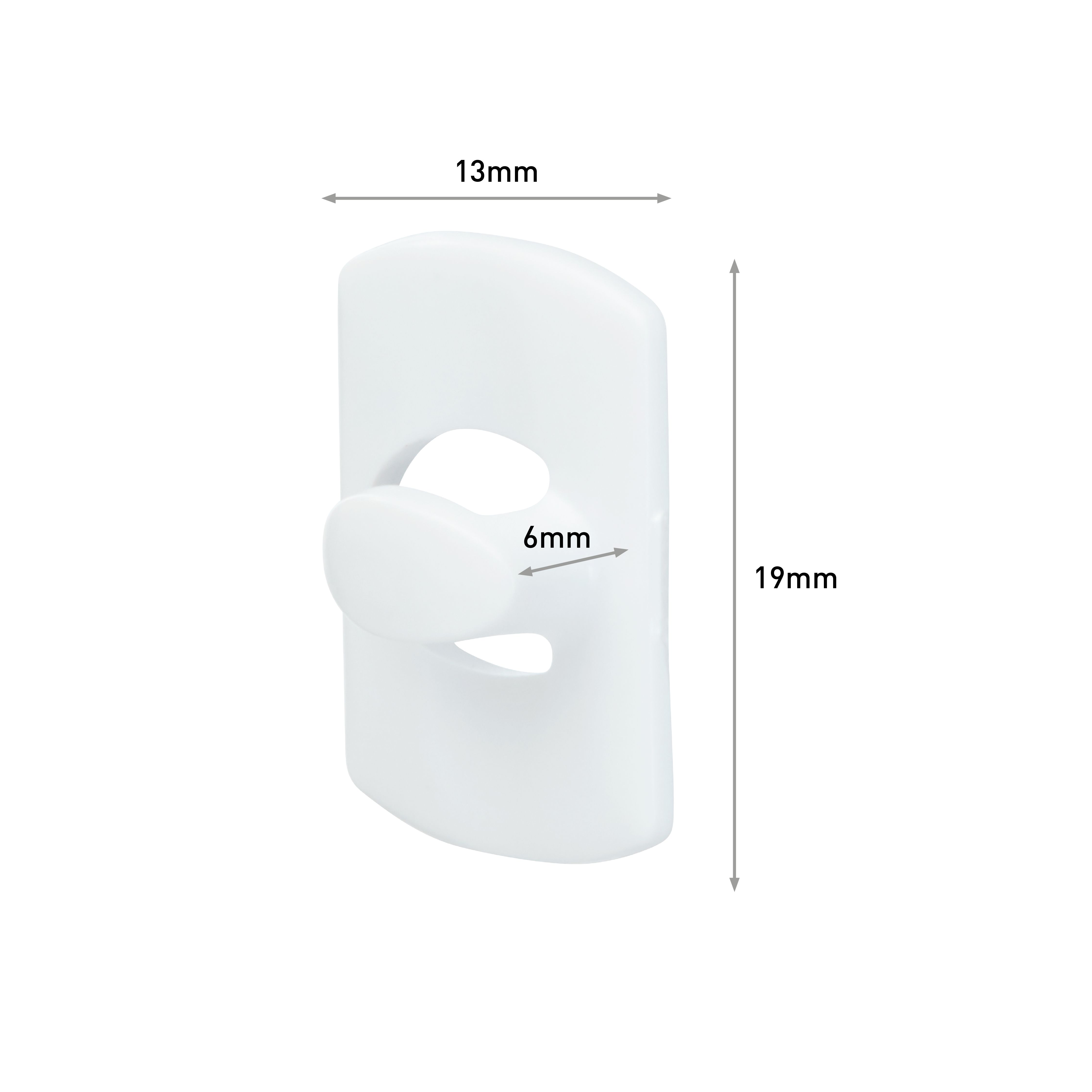 3M Command Decorating White Adhesive clip - 6