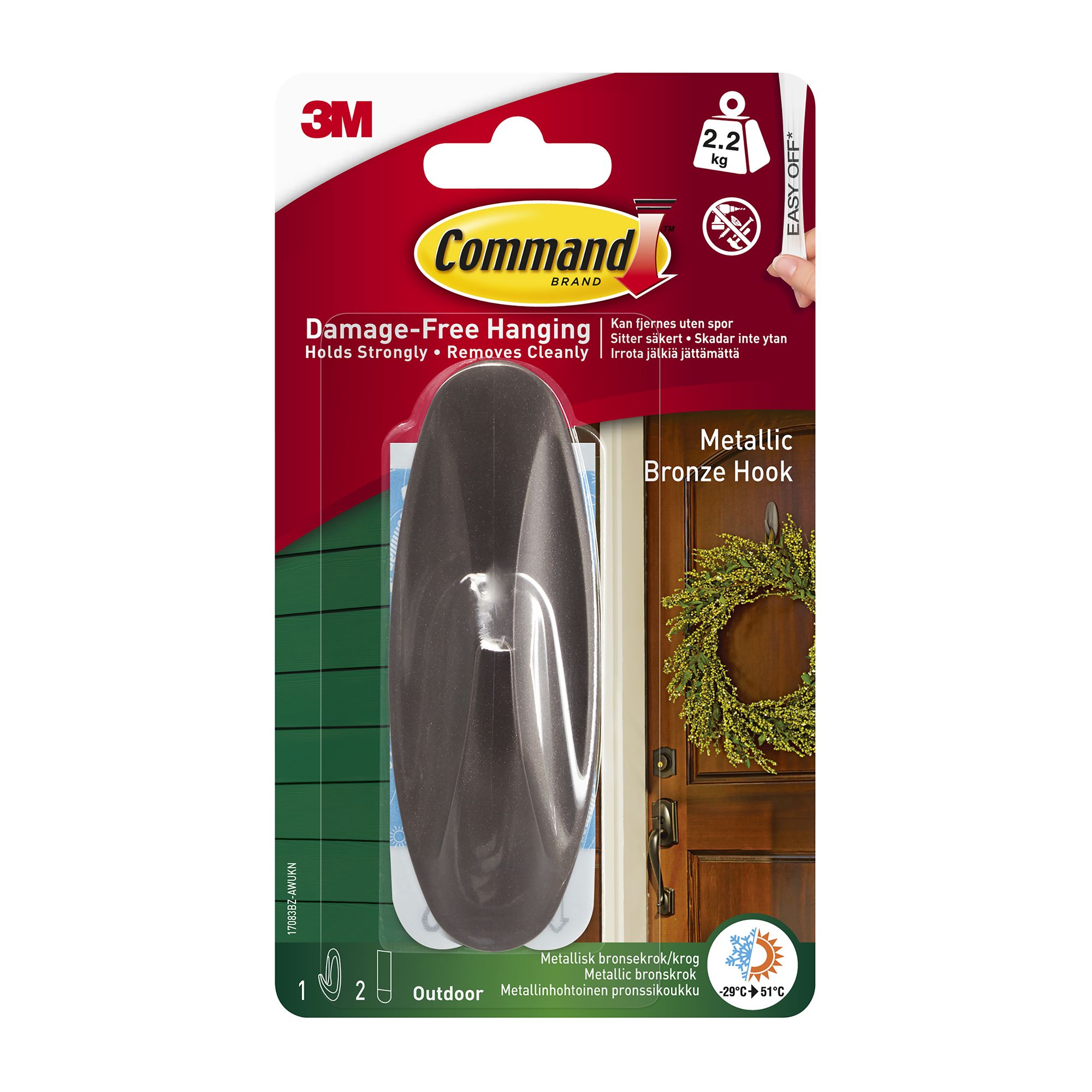 3M Command Strips X-Large Heavy Duty Hooks - Can They Hold Curtain Rods? 