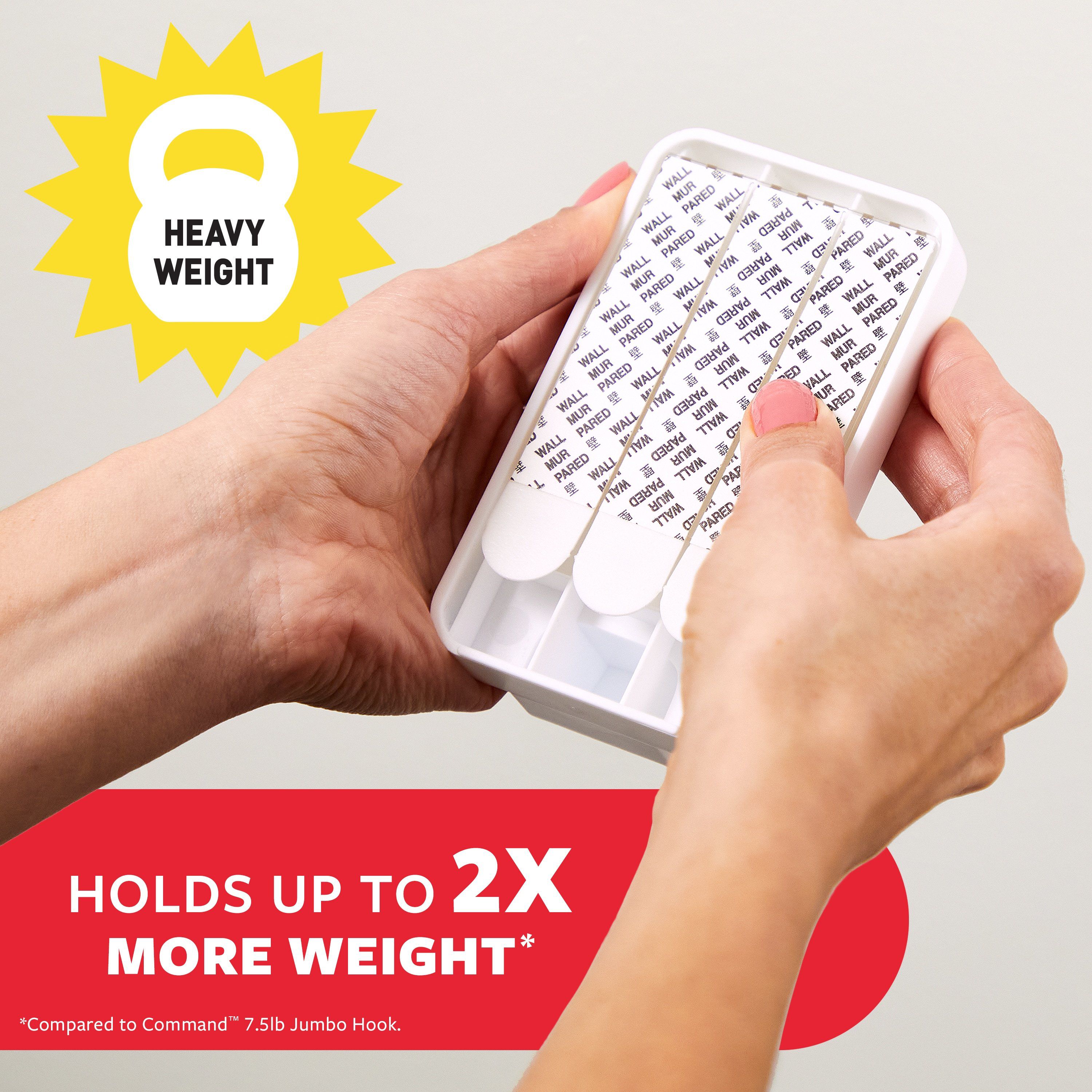 3M Command Extra large White Utility Adhesive hook (Holds)6.8kg - 8