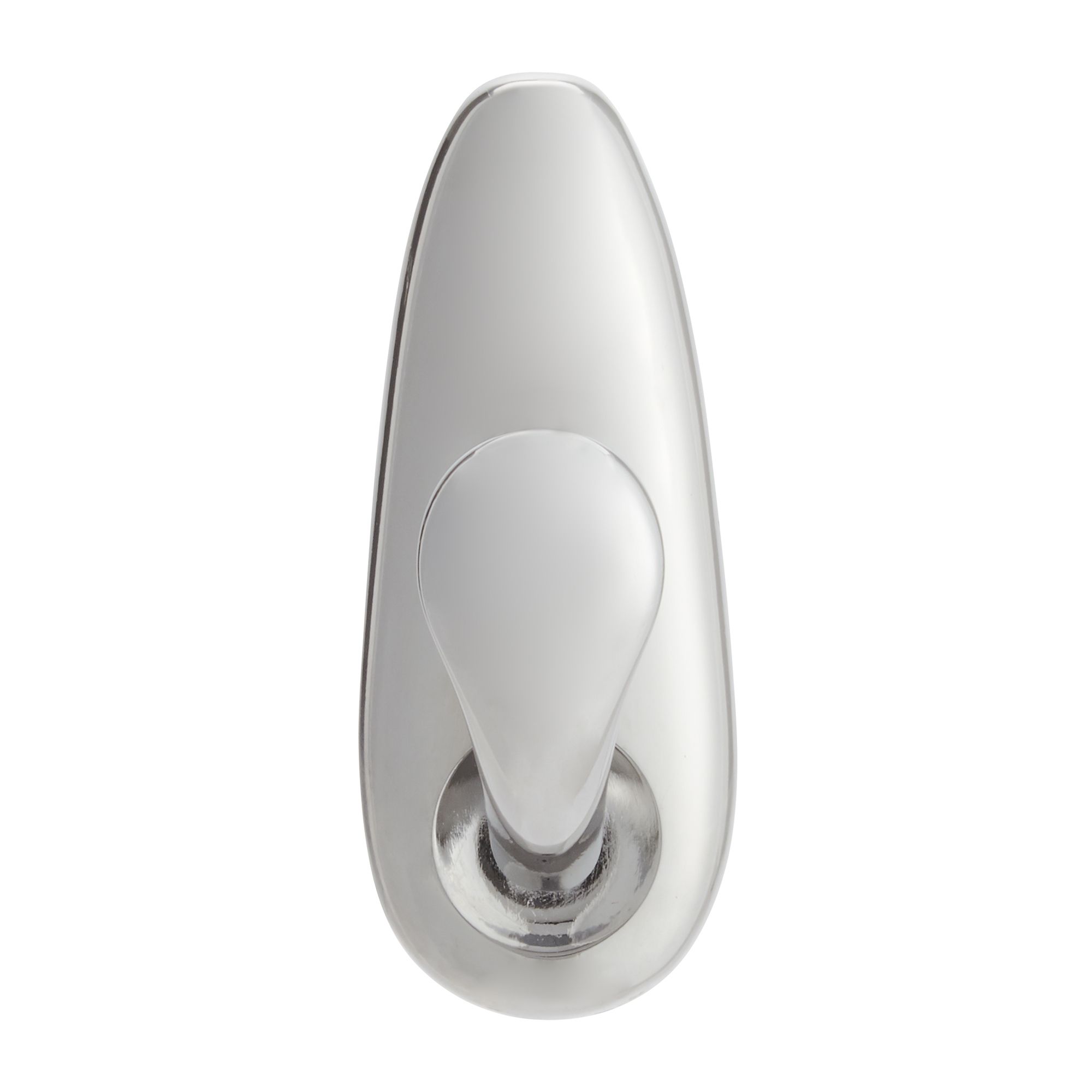 3M Command Forever Classic Chrome effect Metal Medium Hook | DIY at B&Q