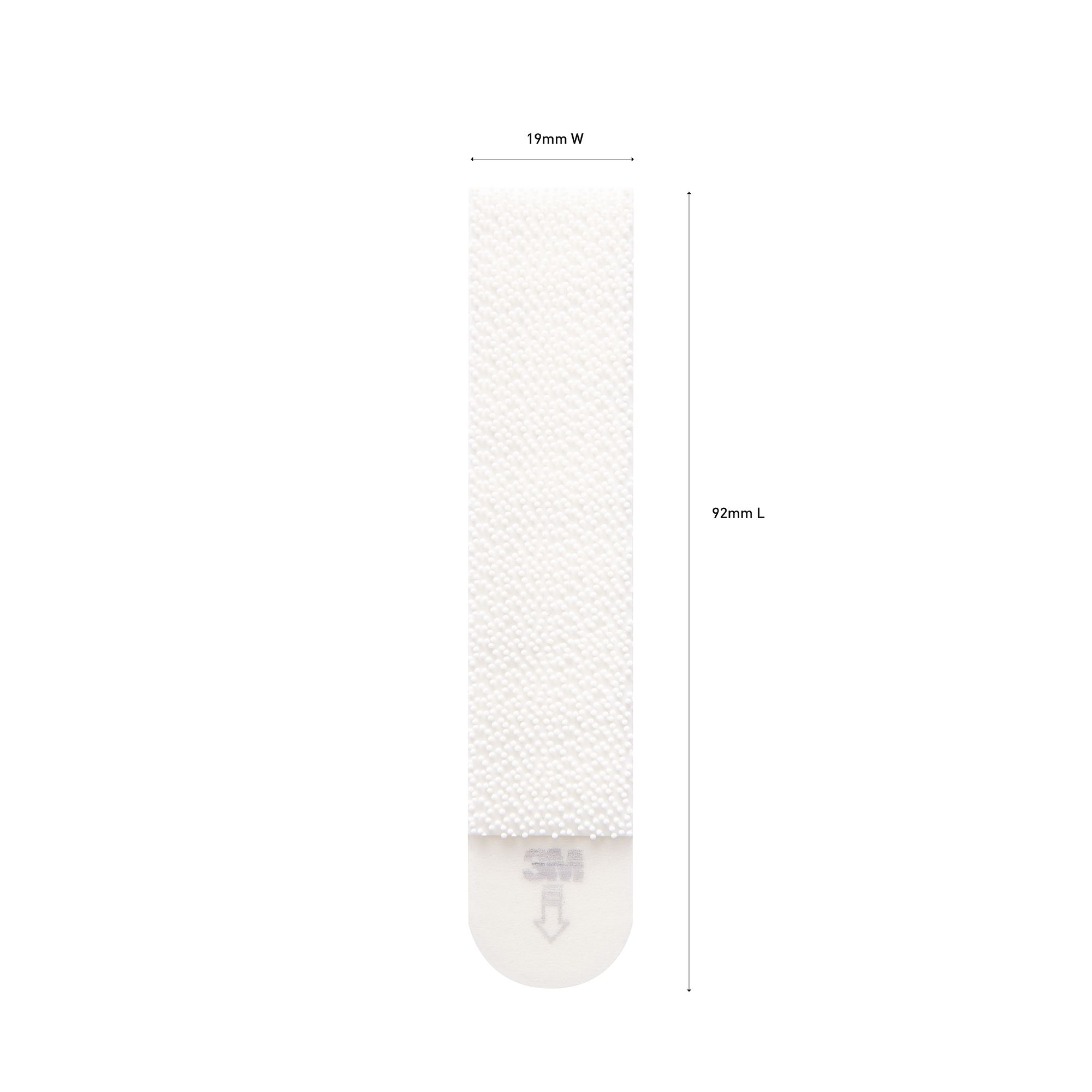 3M Command Large White Picture hanging Adhesive strip (Holds)7.2kg, Set of 12